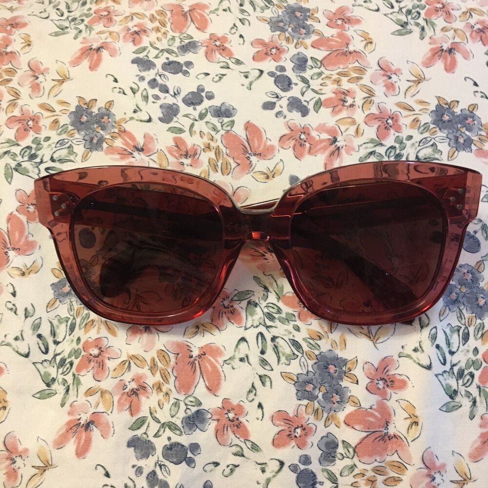 CELINE Paris CL4002UN eyeglasses 54-22 transparent light pink sunglasses new